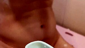 my wife's period ended today her hard nipples beg for licks before juicy sex