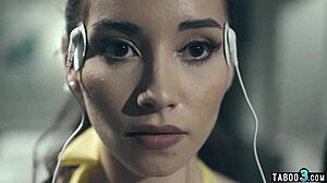 Tell me your dirty wishes, lord, petite housemaid teen begs while sucking