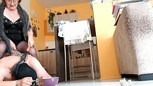 Maîtresse Kantalis Dominates Human Ashtray Humiliation Slave