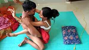 desi bhabhi moans kinky with lover's monster cock in taboo positions