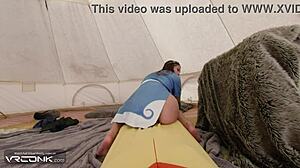 Hey, imagine Katara from Avatar getting banged deep by Aang's monster cock in cosplay parody VR?