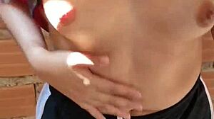 neighbor dumps boyfriend calls me for challenges ends with homemade latina fuck you watching?