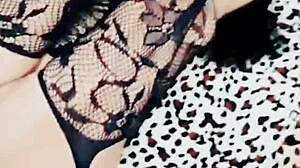 Skinny mature wife in stockings gets her tight pussy and ass pounded homemade pov