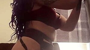 Sweet emo angel submits to master's rough domination and squirting humiliation