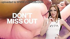 Cute Molly Little steals stepsis big black cock birthday present for sloppy deepthroat interracial fuck