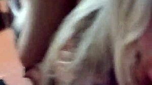 blonde bombshell moans wildly riding ex-boyfriend's cock in leaked homemade vid