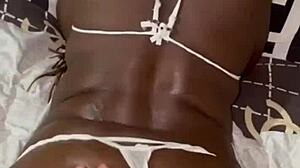 chubby big ass milf bends over for ex-boyfriend's rough homemade pounding