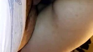 thick pawg bounces hard in intense reverse cowgirl ride