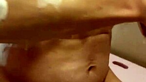 my wife's period ended today her hard nipples beg for licks before juicy sex