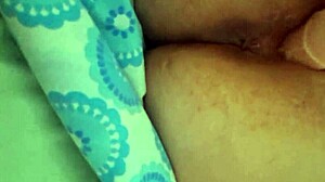 waking up to discover thick creampie leaking from chubby mature bbw fat pussy after wild night