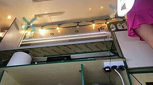 this 18yo bitch parties panty-free no bra upskirt at summer fest outdoor tease