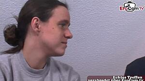 Horny German Stepsister Fucks Stepbrother in Taboo Neighbor Roleplay