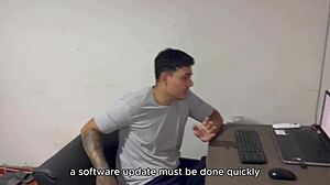 Leidy Fucks Technician Pov For Free Computer Fix No Cash 18yo Mexican Secretary