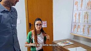 School Director Punishes Naughty Student Hard!