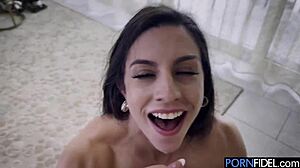 Passionate Nympho Milf Olivia Luxe Takes Rough Deepthroat and Hardcore Ass Fucking with Big Tits Bouncing