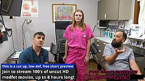 tyler lynns gettin her ent exam with daddy fetish gloves n latex