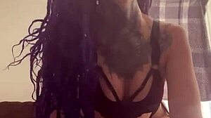 Sweet emo angel submits to master's rough domination and squirting humiliation