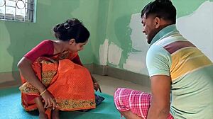 desi bhabhi moans kinky with lover's monster cock in taboo positions