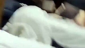 bold tranny hooks up with ship employee for outdoor toilet pussy licking action