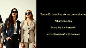 ever wonder how the last college girl diana de la franja parties at the emo nightclub bar?