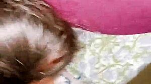 Big Ass Desi Wife Spreads for Outdoor Buttplug