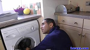 suck my pipe english milf bend over doggystyle in stockings heels close up facial