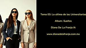 ever wonder how the last college girl diana de la franja parties at the emo nightclub bar?