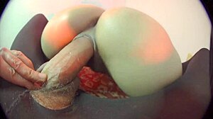 japanese stepmom evelyn rides cowgirl hoping to escape this wild predicament uncensored