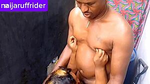 Curvy neighbor's wife bends over backyard while husband works late