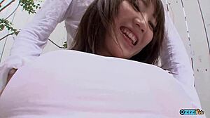 wild hairy pussy distracts so titty fuck fixes it now