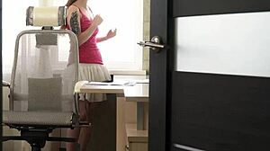 Hey, you seeing Nina Lizalaks finger her wet pussy now?