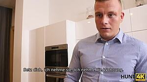 hunt4k teen, in strict suit and sexy lingerie showing off sexual skills for cash with old european watching cuckold couple?