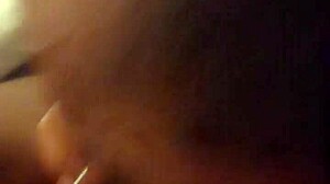 ebony babe delivers sloppy deepthroat on massive black cock