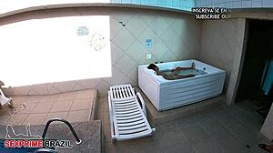 Married milf fucks son's friend as husband walks in shocked 😂😈