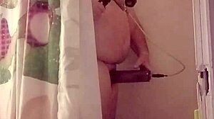 Shower hides more than steamy water play