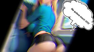 Jungle gangbang comic bangs gaping ass with monster cocks