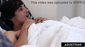 eliza ibarra slips on wrong glasses before steamy shower licks n rides