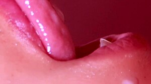 japanese babe's pov blowjob ends with hot cum in mouth