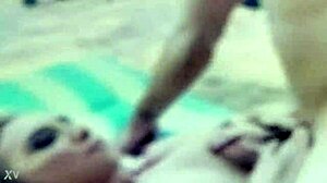 Petite Shaved Pussy Teased and Fingered Al Aire Libre Outdoors