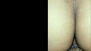 Think you're just fucking around until her wet latina pussy grips tight