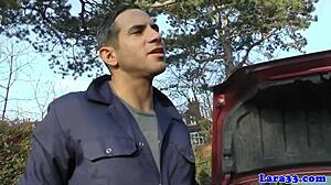 suck my pipe english milf bend over doggystyle in stockings heels close up facial