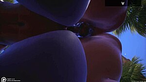 wanna watch big ass curvy ebony milf indra ride tiny dick ziad on the beach, he craves her pussy??