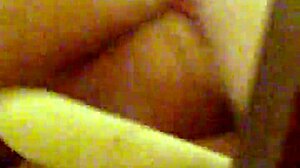 Mzslippery Bbw Shaved Pussy Masturbates in Mirror Closeup