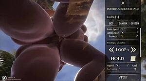 wanna watch big ass curvy ebony milf indra ride tiny dick ziad on the beach, he craves her pussy??