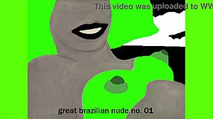 Great Brazilian Nude Beauty Unveiled