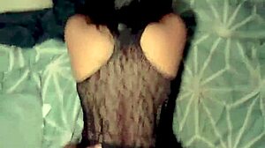 wanna see this sexy latina in red lingerie take pov doggystyle pounding?