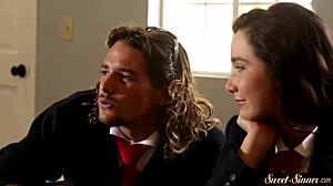 hey stepbro my trimmed pussy rides your cock so good in this taboo fantasy