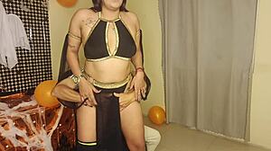 stepdad, wanna pound my big tits stepdaughter pussy on halloween night? 🎃🍆