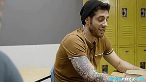 uh leana lovings... my study buddy with benefits deepthroats my big cock