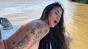 yo check pretty gih ribeiro getting hardfucked on boat in argentina public style
